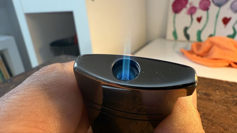 Bricheta ST Dupont de colectie maxijet gri in stare buna