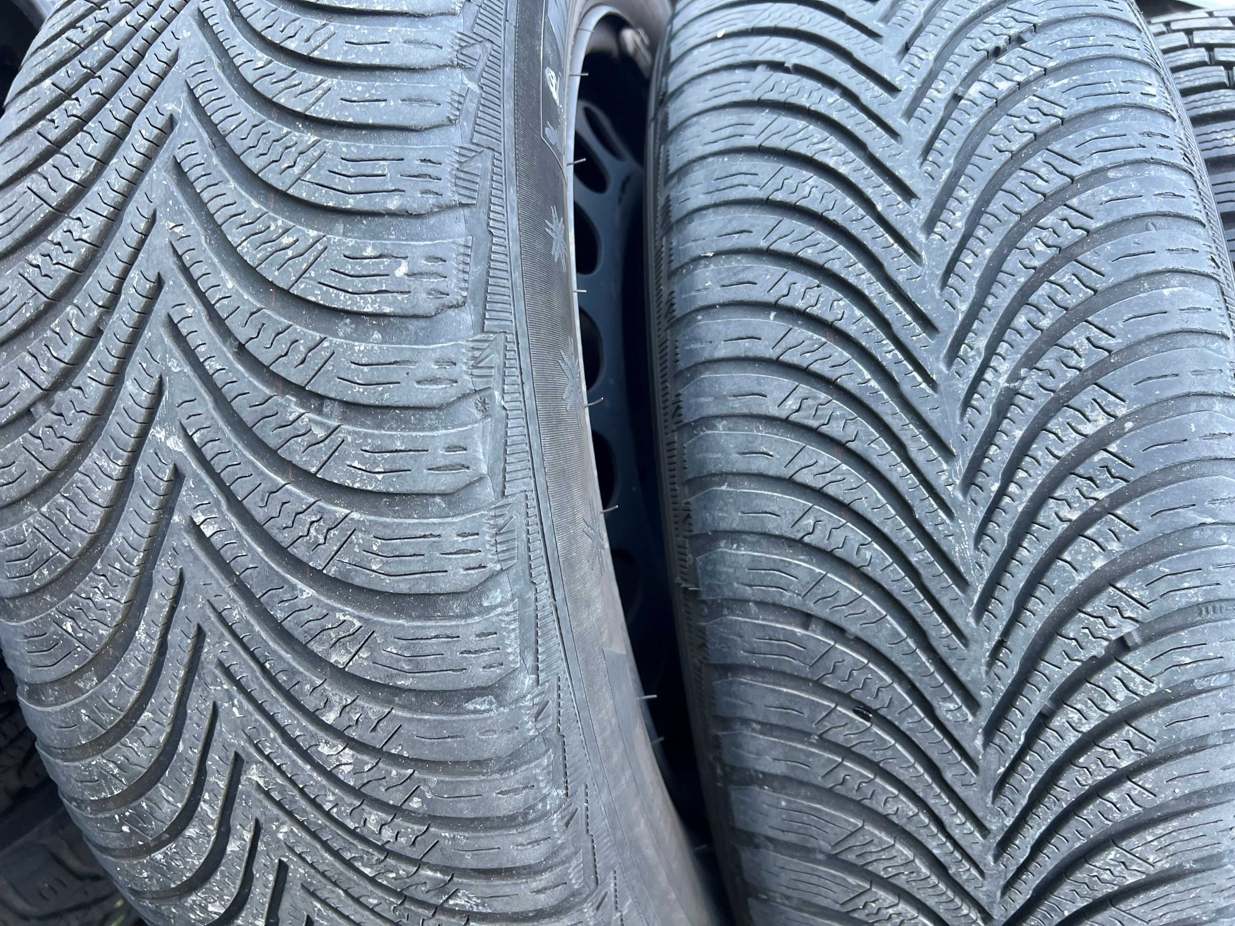 4бр. джанти 6.5Jx16 ET42 5x112 със зимни гуми за Audi/Vw/Skoda/Seat!!