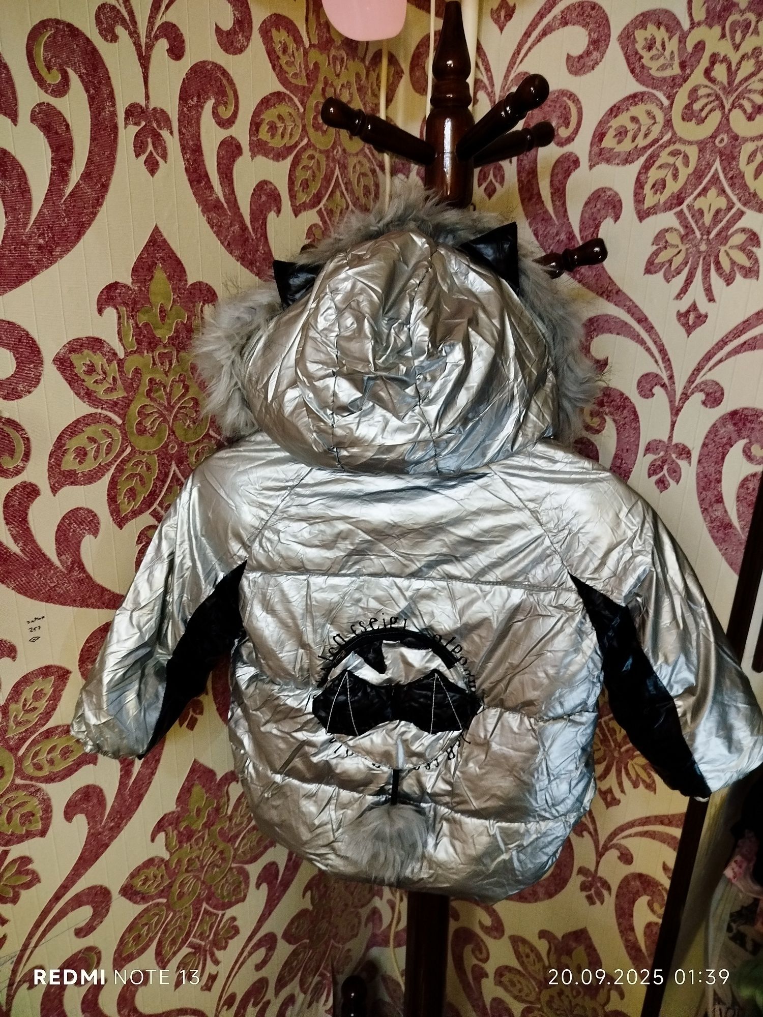 Тёплая куртка на девочку