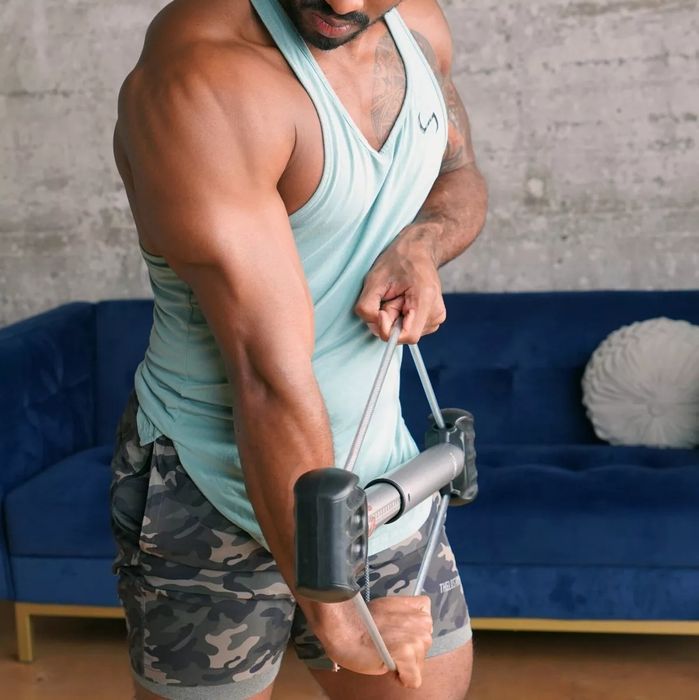 Aparat forță Bullworker + Inel spumă fitness