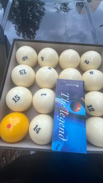 Бильярдный шар .