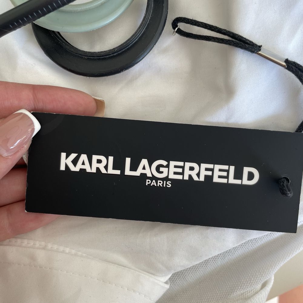 Karl Lagerfeld плетен топ