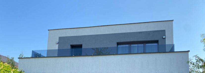 Balustrada balcon, sticla securizata