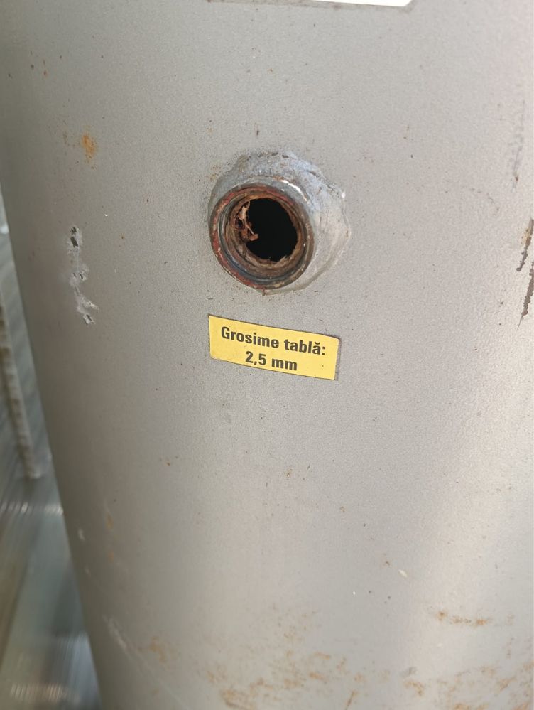 Boiler pe lemne de 90 L