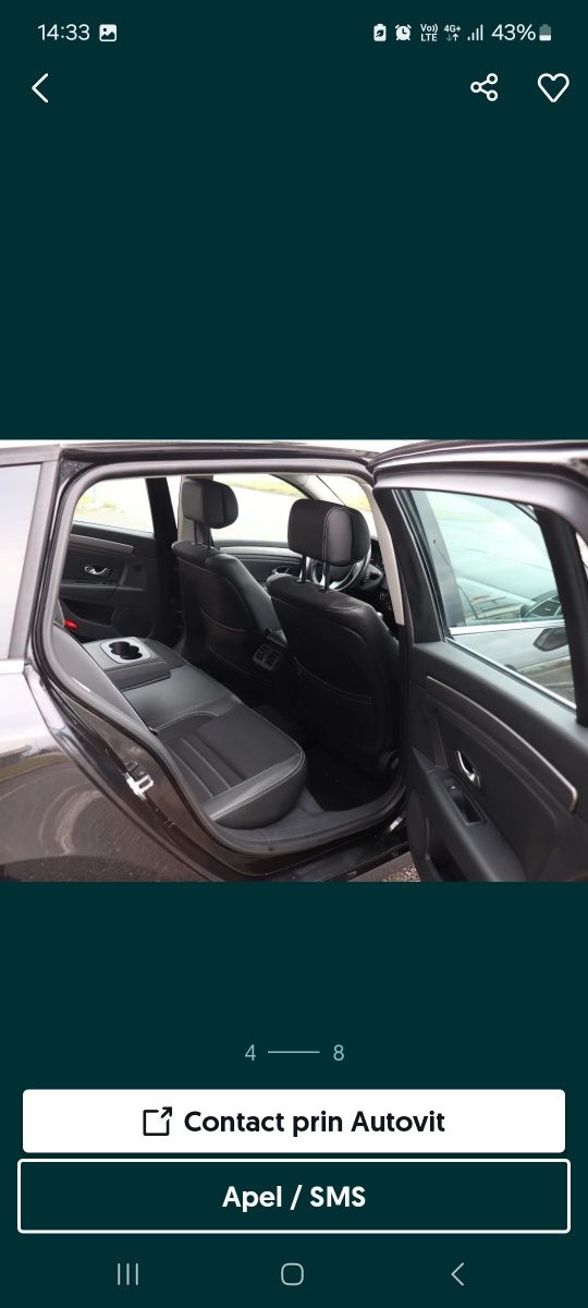 =Renault Laguna 3 Facelift 1,5 DCi 110 CP Euro 5 =-
-= Cutie Manuala