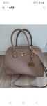Чанта Michael Kors, цвят taupe
