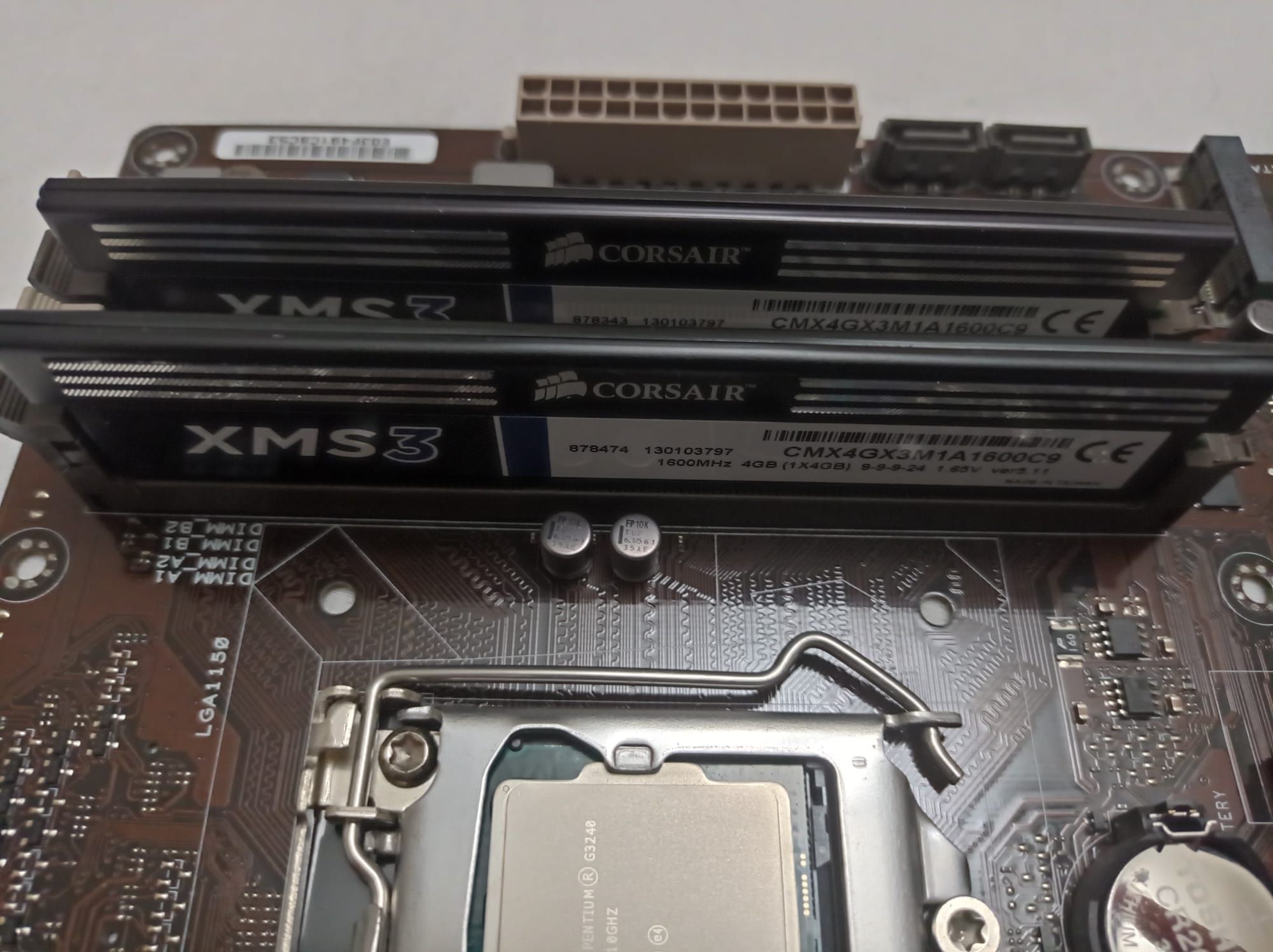 Kit Intel G3240 8G DDR3 Asus CS-B