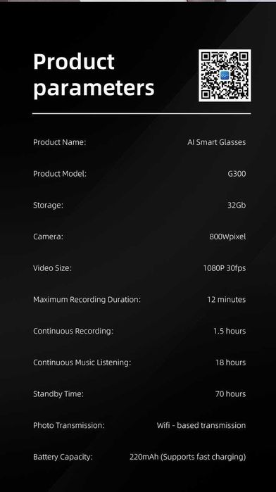 AI smart ochki sotiladi