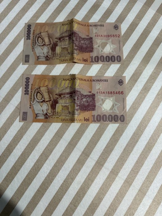 Bancnote de colectie din anul 2000 si 2001!