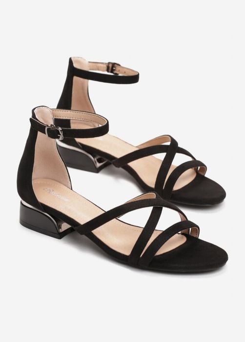 Sandale piele intoarsa ecologică