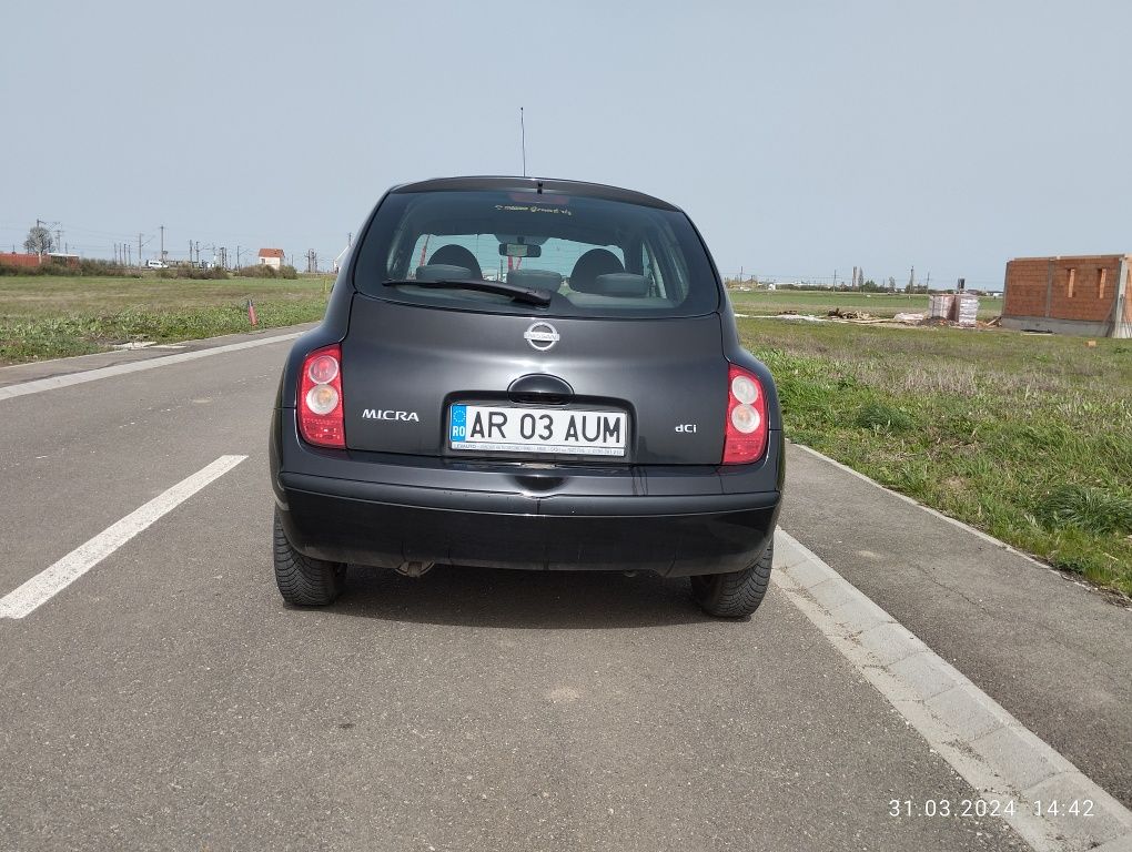 Vând Nissan Micra Diesel înmatriculată