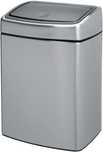 Cos Gunoi Brabantia, Touch Bin, 10L, Montare pe Perete, Otel Mat