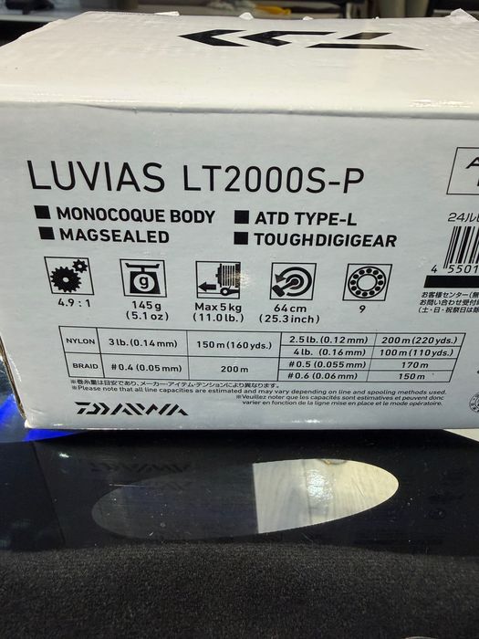 Макара - Daiwa Luvias LT