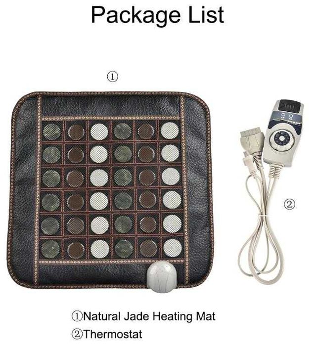 Масажен Матрак Загряващ Турманий Нефрит 3D Нано-Керамика 360° Артрит