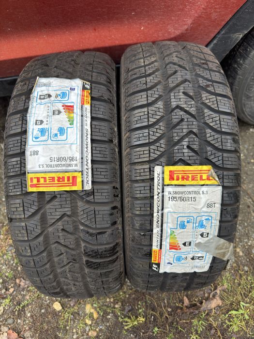 Set 2 anvelope 195 60 r15 pirelli de iarna