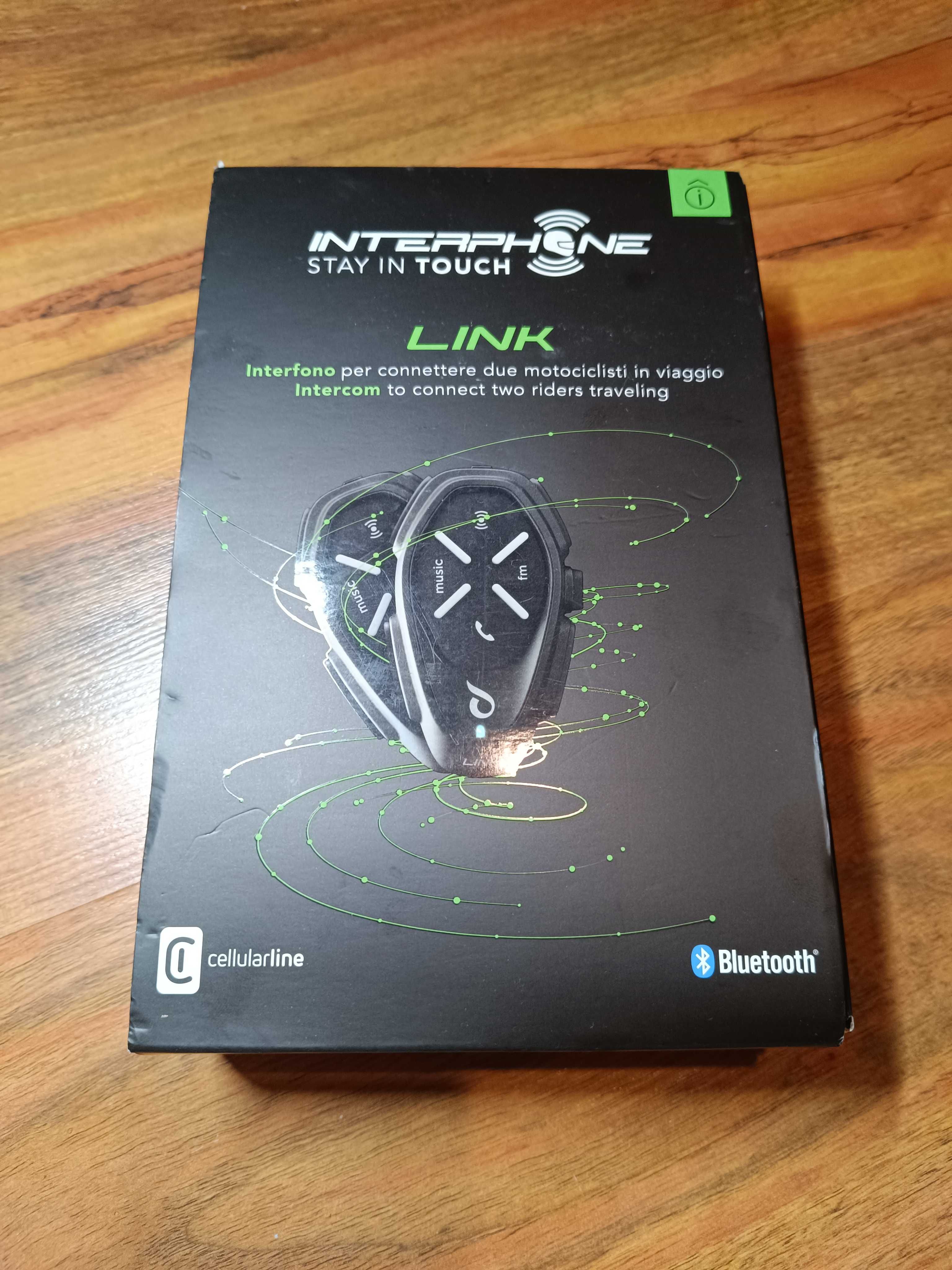 Interphone Link, Dual Pack, FM CellularLine TWIN 2 интеркомa за каска