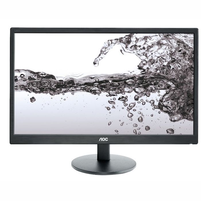 Monitor LED TN AOC 21.5", Wide, FHD, VGA, E2270SWN, Negru