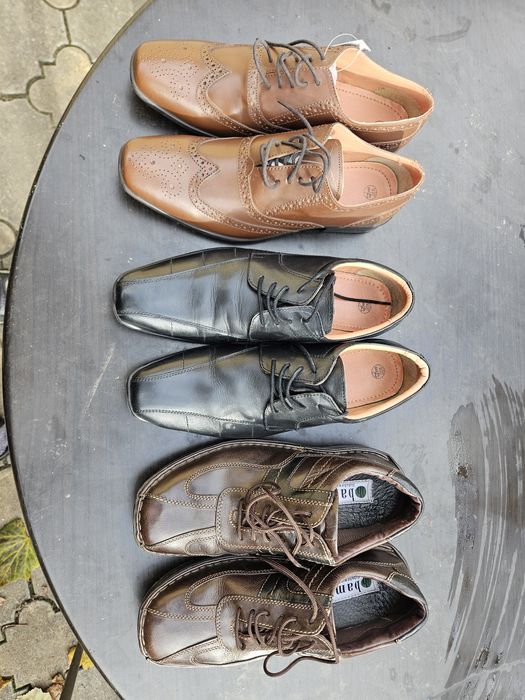 Pantofi piele naturală, mărimea 42