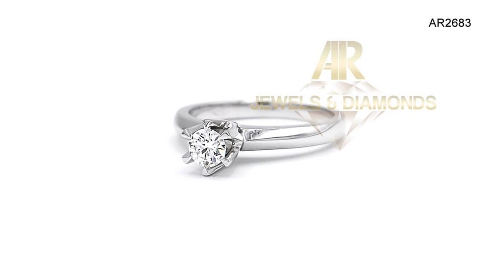 Inel Aur 18 K cu DIAMANT model deosebit ARJEWELS(AR2683)