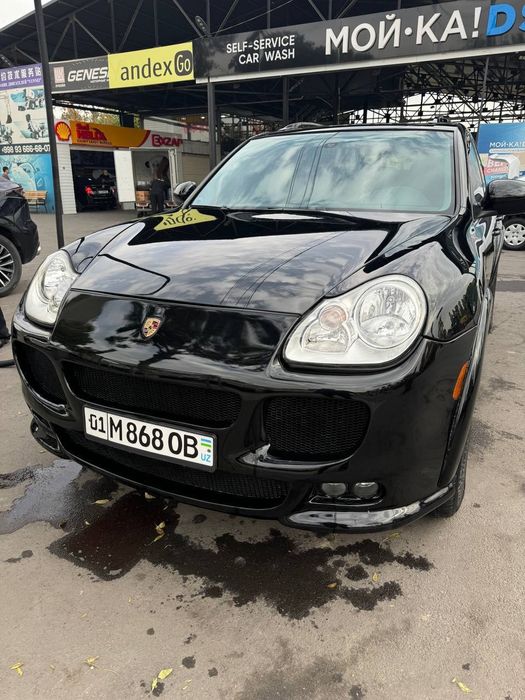 Porshe Cayen 2006 й. 3.2 объем чёрный цвет