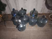 Бутыли 13 литров для воды полиэтилен