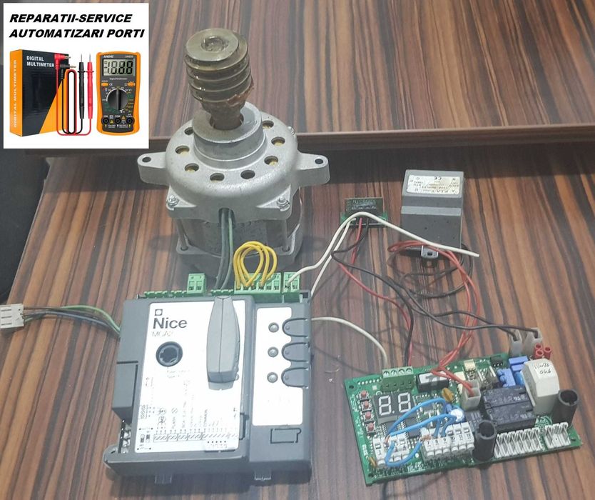 Reparatii automatizari porti automate electrice cu telecomanda