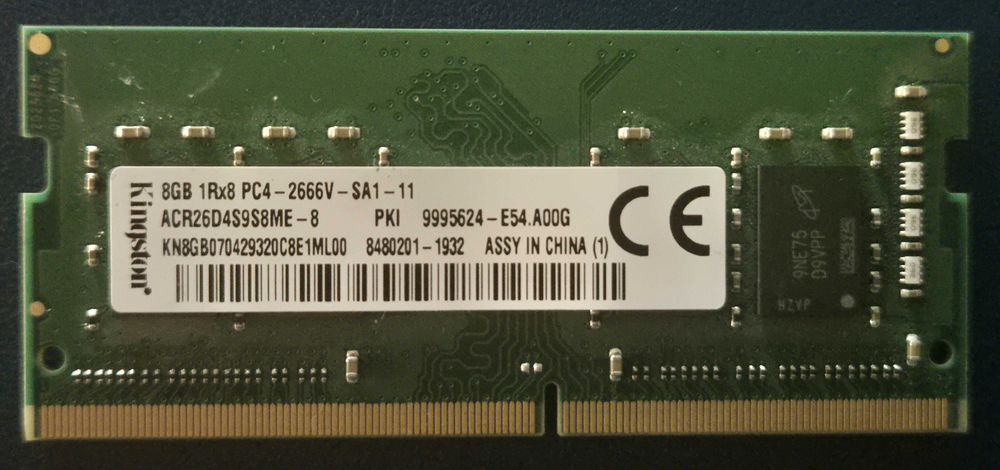 Kingston memorie RAM 2x8GB DDR4 2666MHz 1,2V ACR26D4S9S8ME-8 PC4-2666V