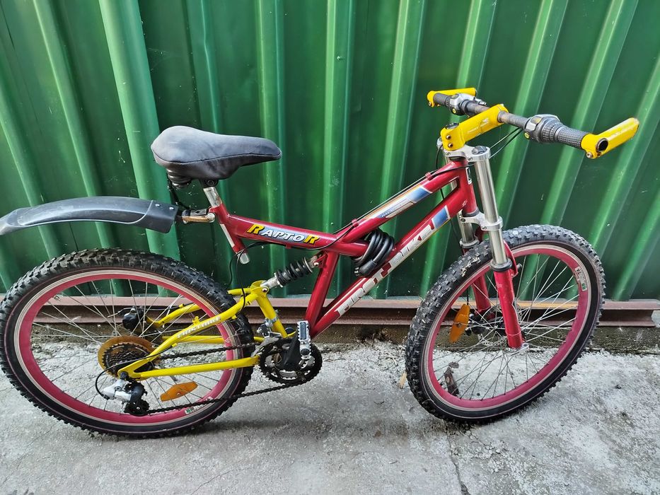 Bicicleta MTB full suspension Raptor First Bike Design