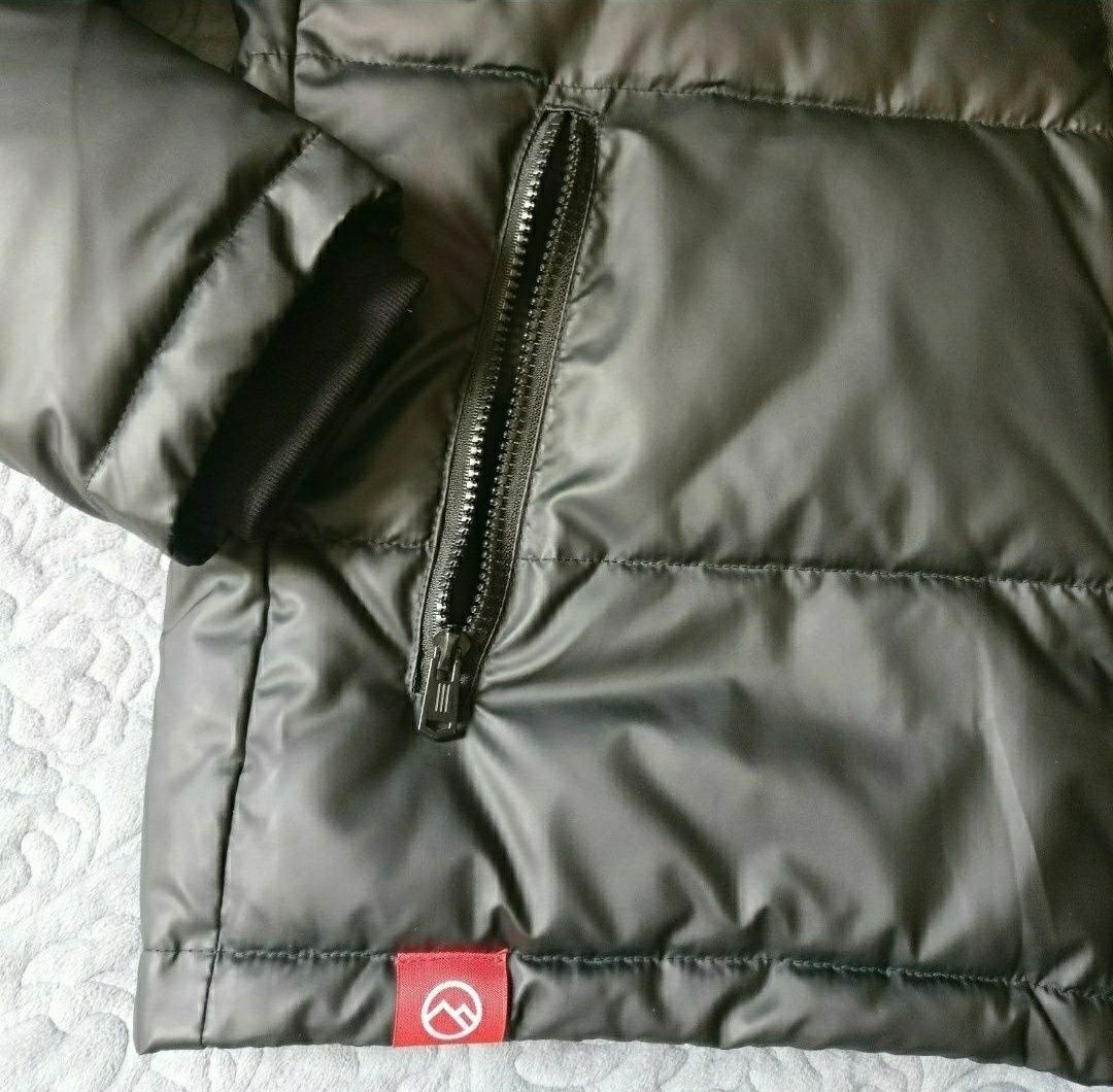 (Minestone) Зимняя Куртка (m) + Кожаные Перчатки
