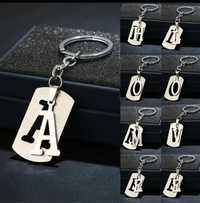Метална плочки с букви " М", "D", "G" , "A" , "B"  ключодържатели
ключ