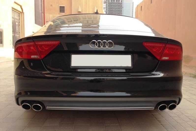 Difuzor Bara Spate si Tobe Audi A7 4G (2010-2014) S7 Design