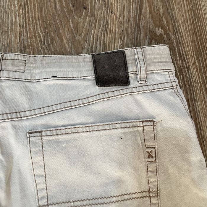 pantaloni albi, unisex mărimea XL