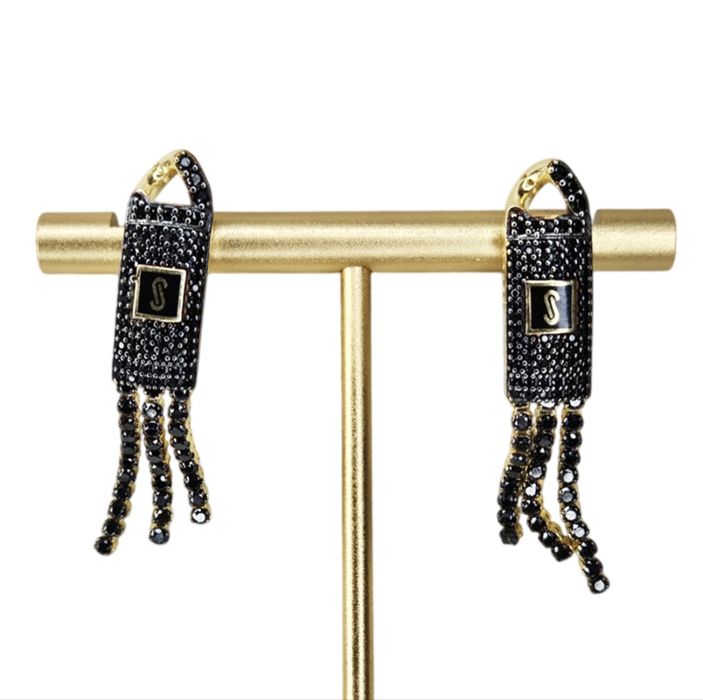 Cercei Aur 14 K MONACO CHAIN model la ARJEWELS