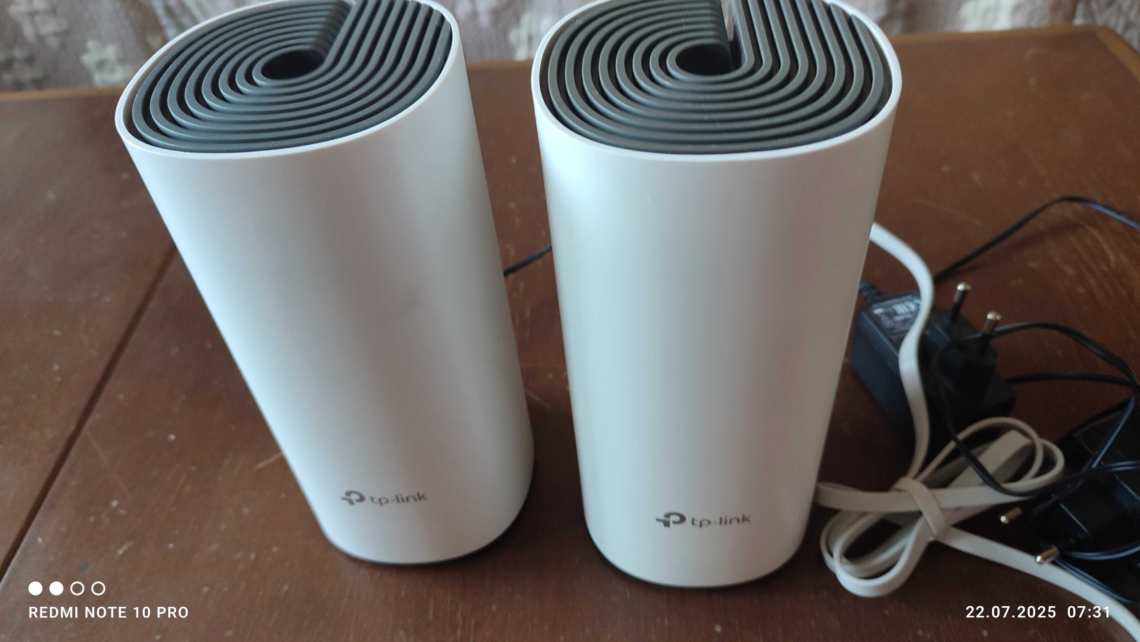Безжична Mesh Wi-fi система TP-Link Deco E4 2-pack- за дома