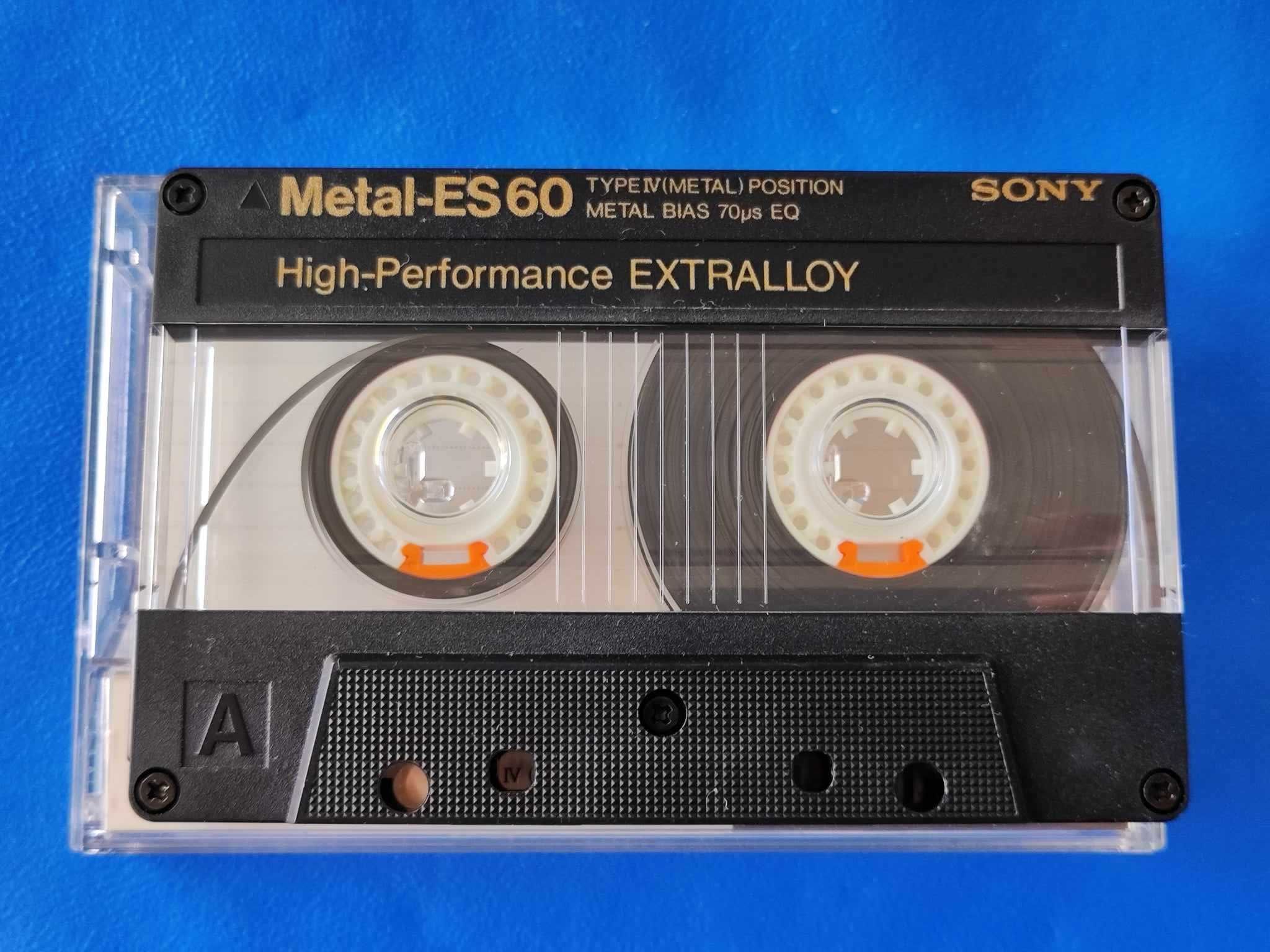 Аудио касетка metal position sony metal-es60