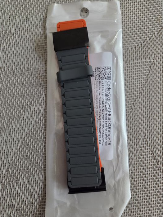 Vând curea ceas Garmin Fenix 5,6,6,8 Lățime 26mm