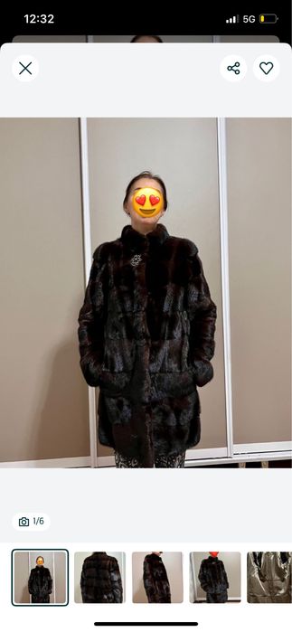 Продам шубу натуральный мех