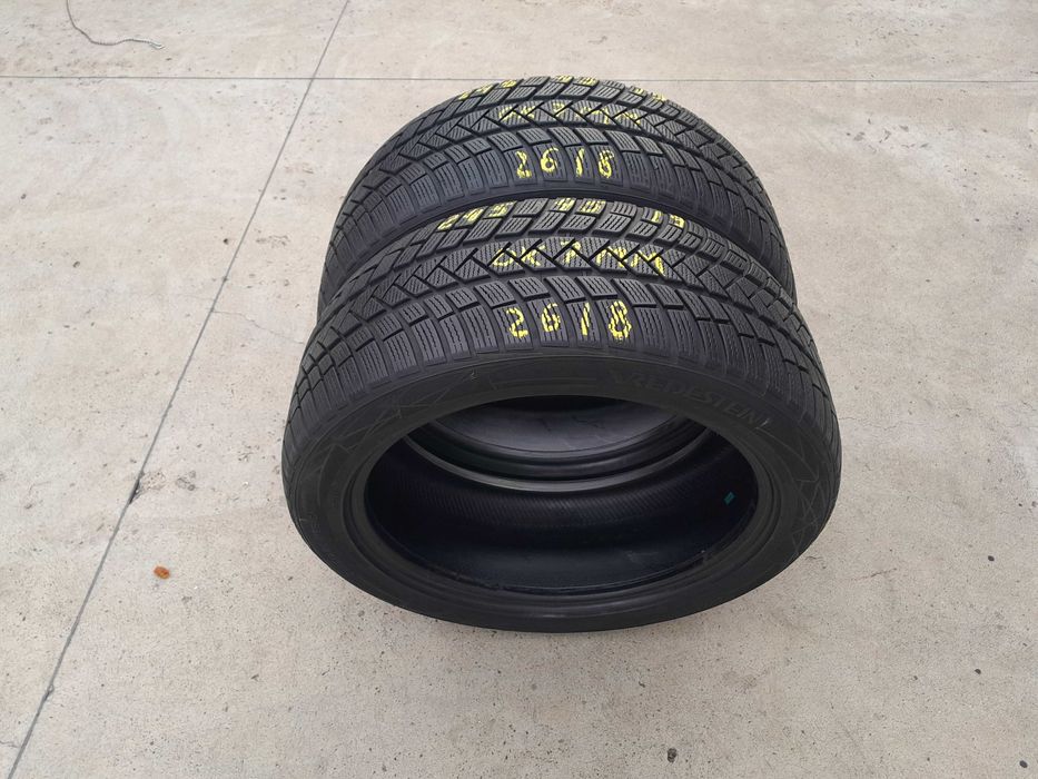 Doua anvelope de iarna 245 45 19 vredestein wintrac pro profil 7 mm