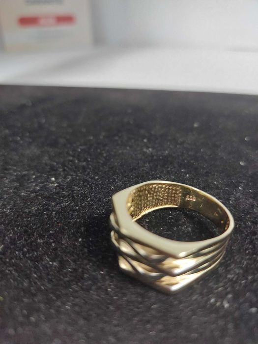 (AG33) Inel Aur 14K Garantie 2 Ani