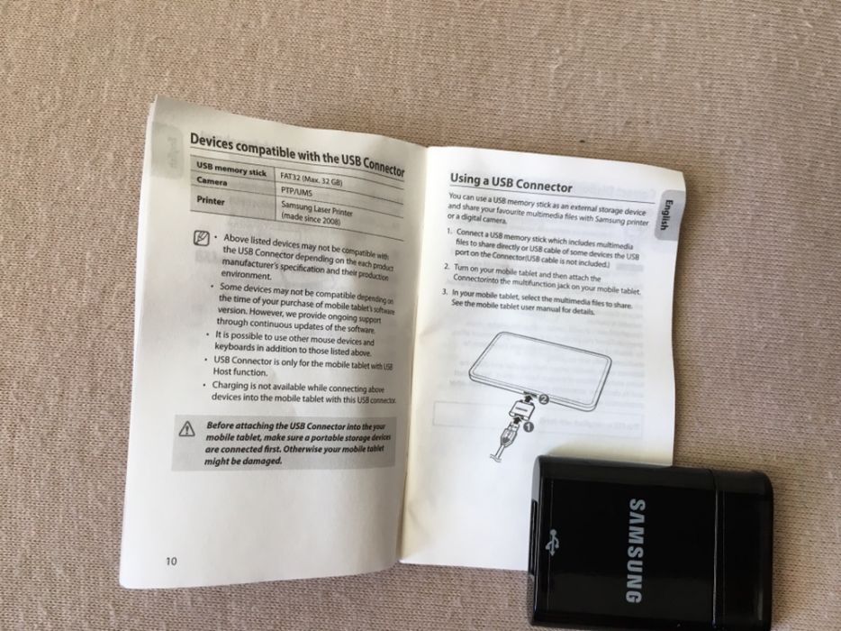 Conector/Adaptor USB,NOU,pentru dispozitive Samsung (tableta, telefon)
