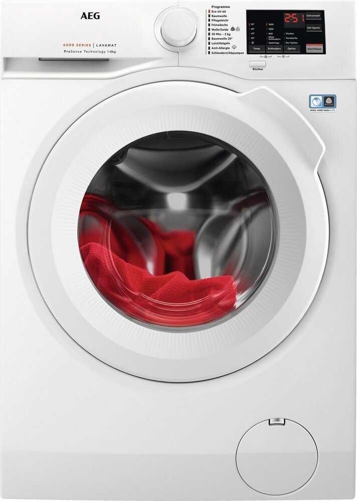 Пералня предно зареждане AEG L6FBA51680, 8кг