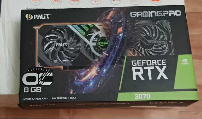 Nvidia Geforce RTX 3070 Palit Gemepro