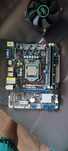 Продам материнскую плату ASRock H610M-HVS с процессором I7-2600