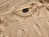 Bluza iarna bej dama