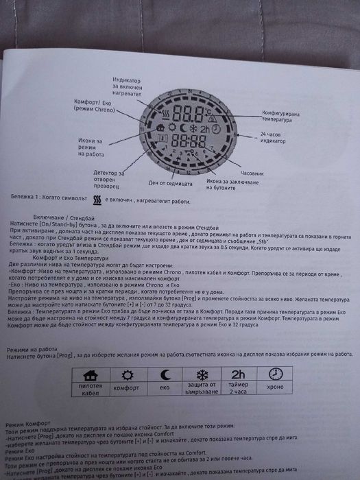 Електрическа лира за баня на марката "Тедан"