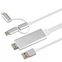 Переходник с Type C, micro USB, lightning на HDMI, качество