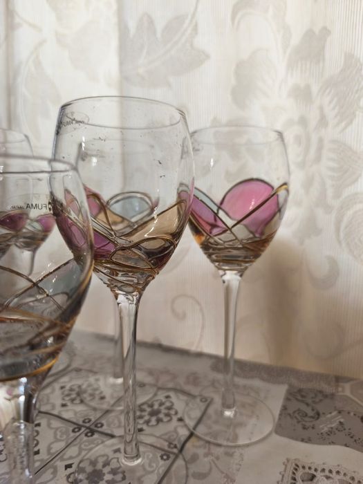 Фужеры и рюмки Bohemia.