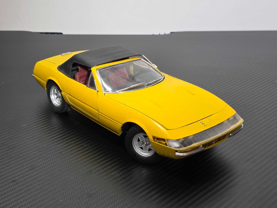 Macheta Auto 1/18 Solido Ferrari 365 GTS Cabrio Galben