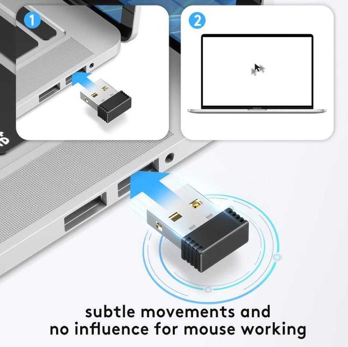 Фалш Движение Имитация USB Air Drive Mouse Jiggler Moji Wiggler Jitter