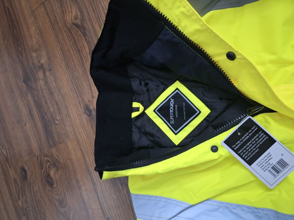Geaca reflectorizanta high viz super touch